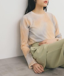 KBF | シアーマーブルニット(ニット/セーター)