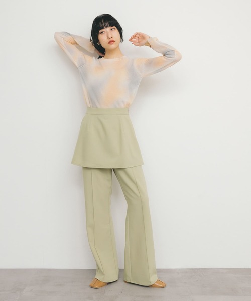 KBF(ケイビーエフ)の「シアーマーブルニット(ニット/セーター・レディース・オレンジ系その他/ピンク系その他/ブルー系その他・ONE)」の8枚目の写真