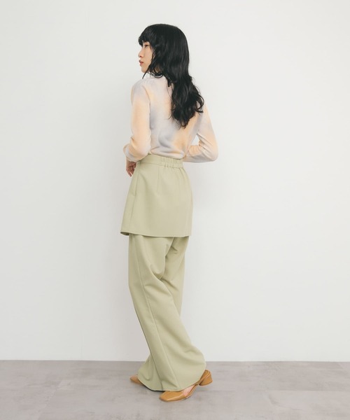 KBF(ケイビーエフ)の「シアーマーブルニット(ニット/セーター・レディース・オレンジ系その他/ピンク系その他/ブルー系その他・ONE)」の9枚目の写真