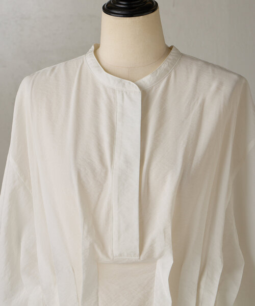 LIVETART（リヴェタート）の「ウエストタックブラウス（シャツ/ブラウス・レディース・ブラック/ホワイト・FREE）」の21枚目の写真