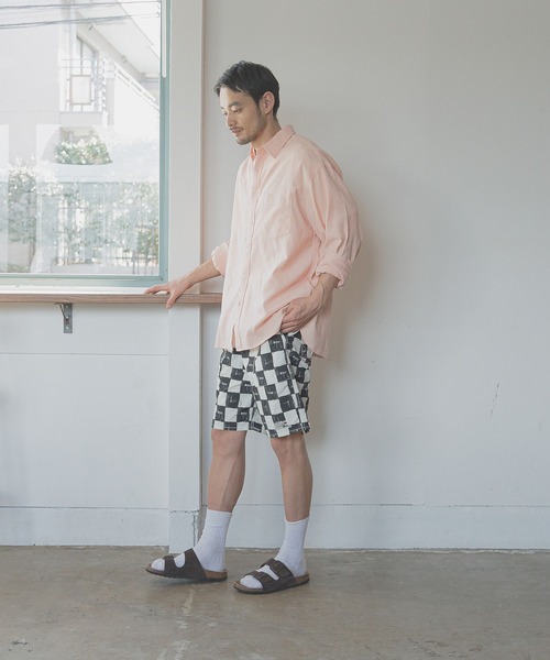 BAYFLOW（ベイフロー）の「[豊富なカラー展開]HAPPYカラーショーツ（その他パンツ・メンズ・ライトグリーン/その他1/オレンジ/ブラック/クリアブルー/その他2/その他3・LARGE/MEDIUM）」の8枚目の写真