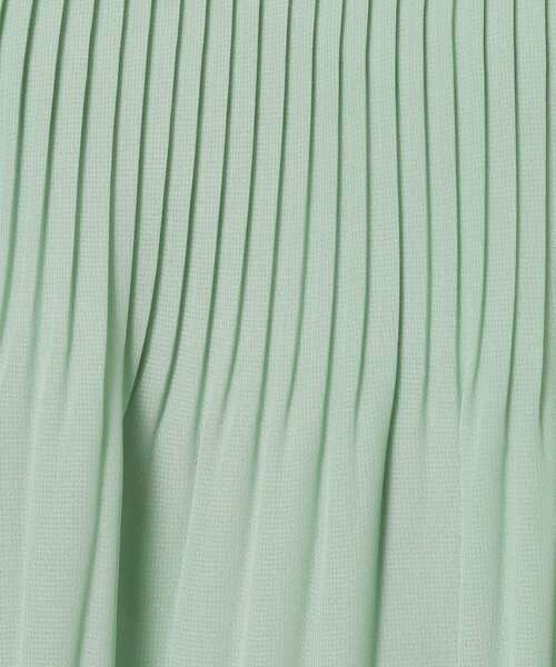 Sunauna(スーナウーナ)の「【プリーツ/フレアスリーブ】Aラインブラウス(シャツ/ブラウス・レディース・グリーン系/ライトベージュ/ブラック・40/38)」の16枚目の写真