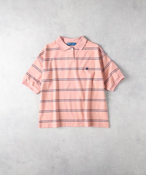 Right-on（ライトオン）の「BEVERLY HILLS POLO CLUB(ビバリーヒルズポロクラブ)【レディース】ポロシャツ（ポロシャツ・レディース・オレンジ/ネイビー/ホワイト/ブラック・M）」の22枚目の写真