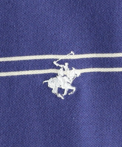 Right-on（ライトオン）の「BEVERLY HILLS POLO CLUB(ビバリーヒルズポロクラブ)【レディース】ポロシャツ（ポロシャツ・レディース・オレンジ/ネイビー/ホワイト/ブラック・M）」の12枚目の写真