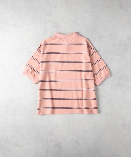 Right-on（ライトオン）の「BEVERLY HILLS POLO CLUB(ビバリーヒルズポロクラブ)【レディース】ポロシャツ（ポロシャツ・レディース・オレンジ/ネイビー/ホワイト/ブラック・M）」の5枚目の写真