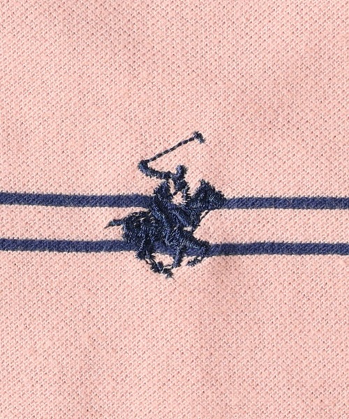 Right-on（ライトオン）の「BEVERLY HILLS POLO CLUB(ビバリーヒルズポロクラブ)【レディース】ポロシャツ（ポロシャツ・レディース・オレンジ/ネイビー/ホワイト/ブラック・M）」の11枚目の写真