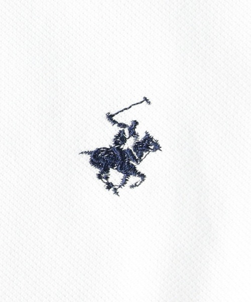 Right-on（ライトオン）の「BEVERLY HILLS POLO CLUB(ビバリーヒルズポロクラブ)【レディース】ポロシャツ（ポロシャツ・レディース・オレンジ/ネイビー/ホワイト/ブラック・M）」の13枚目の写真