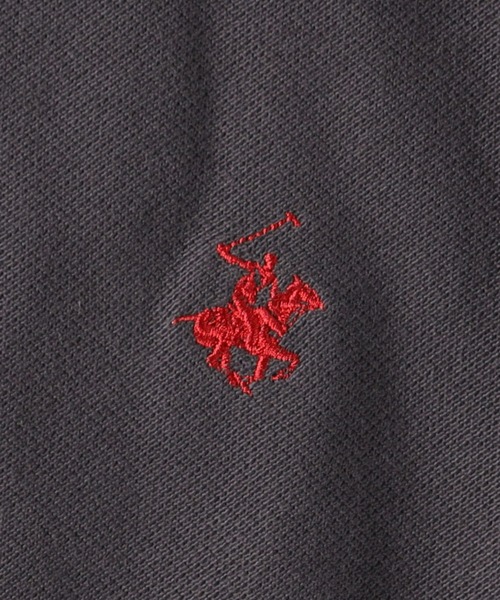 Right-on（ライトオン）の「BEVERLY HILLS POLO CLUB(ビバリーヒルズポロクラブ)【レディース】ポロシャツ（ポロシャツ・レディース・オレンジ/ネイビー/ホワイト/ブラック・M）」の14枚目の写真