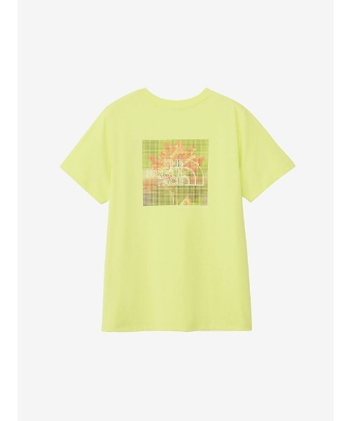 ◆◆メール便発送 ＜ノースフェイス＞ THE NORTH FACE ショートスリーブ ES フラワーボックスロゴティー レディース 半袖Tシャツ NTW32583 ザ・ノースフェイス / ショートスリーブ ES フラワーボックス