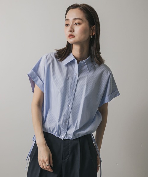 セール】クロップドバルーンブラウス（シャツ/ブラウス）｜SENSE OF