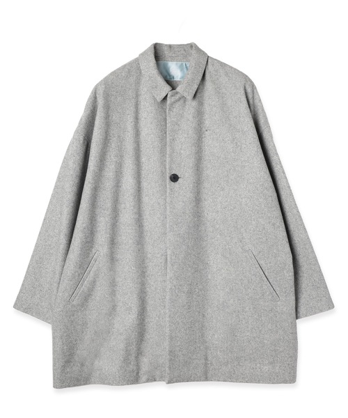 Dulcamara（ドゥルカマラ）の「メルトンBigハーフコート（その他アウター・メンズ・カーキ/ブラック/グレー・0/1）」の2枚目の写真