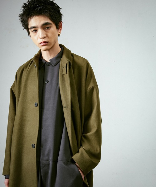 メルトンBigハーフコート（その他アウター）｜Dulcamara（ドゥルカマラ