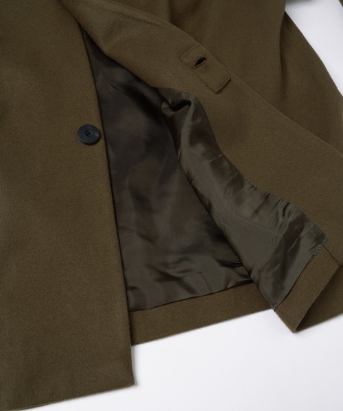 Dulcamara（ドゥルカマラ）の「メルトンBigハーフコート（その他アウター・メンズ・カーキ/ブラック/グレー・0/1）」の18枚目の写真