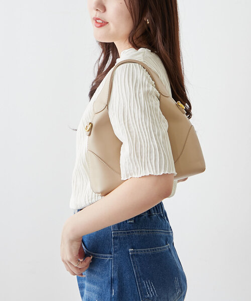 Remind me and forever（リマインドミーアンドフォーエバー）の「【選べるデザイン】ウェーブジャガードプルオーバー（Tシャツ/カットソー・レディース・アイボリー/ブラック系その他/ブラック/ホワイト系その他・FREE）」の19枚目の写真