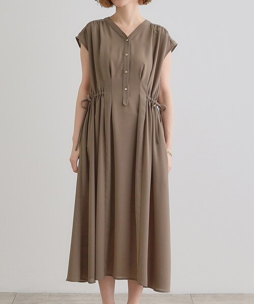 grove（グローブ）の「【雑誌掲載】大人の抜け感、清涼サマーワンピース（ワンピース・レディース・カーキ/ネイビー/ブルー系その他・03/02/01/04/05）」の16枚目の写真