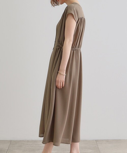 grove（グローブ）の「【雑誌掲載】大人の抜け感、清涼サマーワンピース（ワンピース・レディース・カーキ/ネイビー/ブルー系その他・03/02/01/04/05）」の17枚目の写真