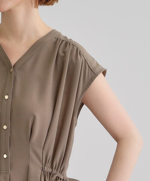 grove（グローブ）の「【雑誌掲載】大人の抜け感、清涼サマーワンピース（ワンピース・レディース・カーキ/ネイビー/ブルー系その他・03/02/01/04/05）」の20枚目の写真