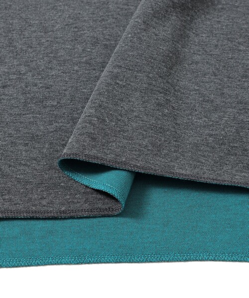 B:MING by BEAMS(ビーミングバイビームス)の「ダブルフェイス クルーネック カットソー(Tシャツ/カットソー・メンズ・ホワイト系その他5/チャコールグレー/ネイビー・S/M/L/XL)」の10枚目の写真