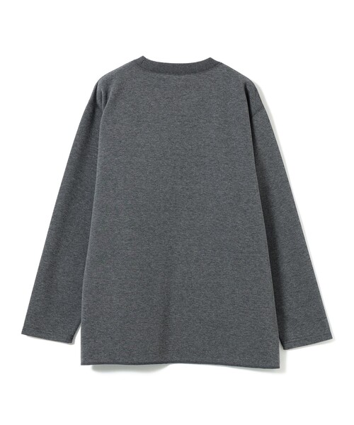 B:MING by BEAMS(ビーミングバイビームス)の「ダブルフェイス クルーネック カットソー(Tシャツ/カットソー・メンズ・ホワイト系その他5/チャコールグレー/ネイビー・S/M/L/XL)」の12枚目の写真