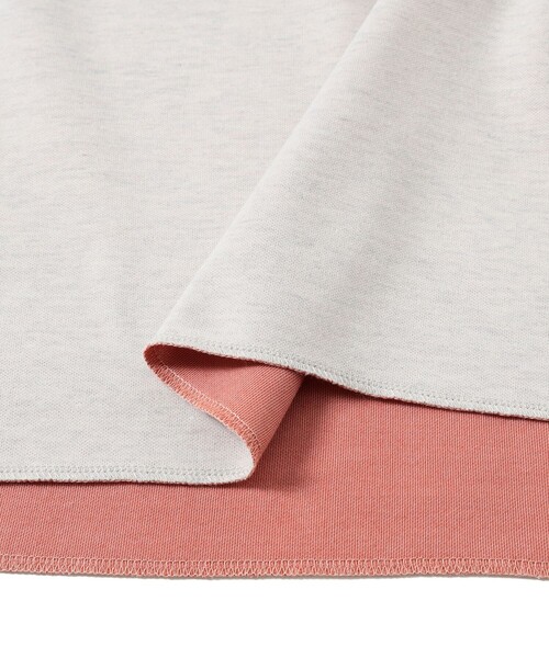 B:MING by BEAMS(ビーミングバイビームス)の「ダブルフェイス クルーネック カットソー(Tシャツ/カットソー・メンズ・ホワイト系その他5/チャコールグレー/ネイビー・S/M/L/XL)」の13枚目の写真