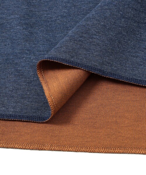 B:MING by BEAMS(ビーミングバイビームス)の「ダブルフェイス クルーネック カットソー(Tシャツ/カットソー・メンズ・ホワイト系その他5/チャコールグレー/ネイビー・S/M/L/XL)」の16枚目の写真