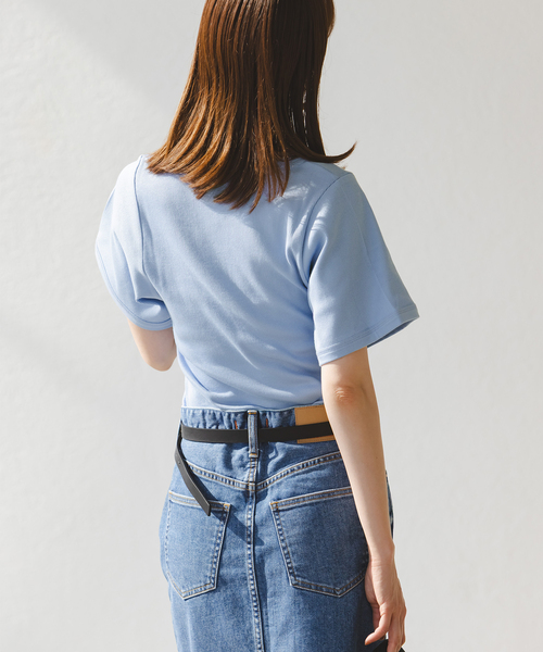 BY MALENE BIRGER/バイマレーネビルガー リブUネックTEE（T
