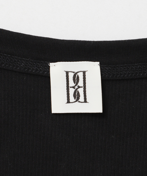 BY MALENE BIRGER/バイマレーネビルガー リブUネックTEE（T