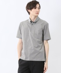 renoma HOMME（レノマオム）の「ビズポロ ポロシャツ メンズ 半袖 ストレッチ 吸水速乾 イージーケア ボタンダウン 綿混 アルティマ クールビズ （ポロシャツ）」
