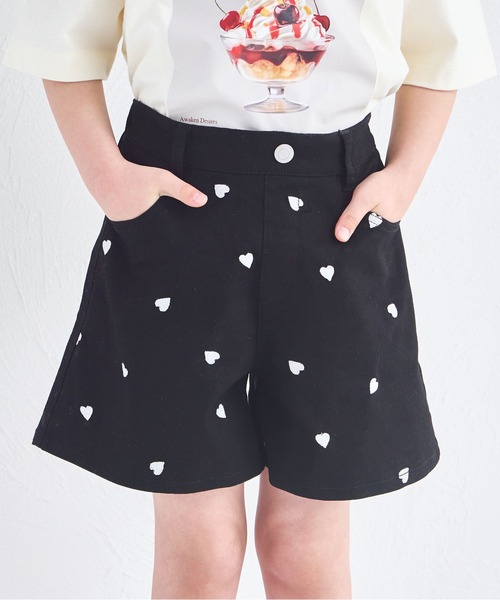 セール】ハート刺繍 ショートパンツ（その他パンツ）｜pairmanon