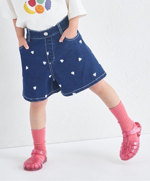 セール】ハート刺繍 ショートパンツ（その他パンツ）｜pairmanon
