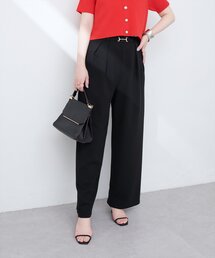 natural couture | ビットベルトストレッチパンツ(その他パンツ)