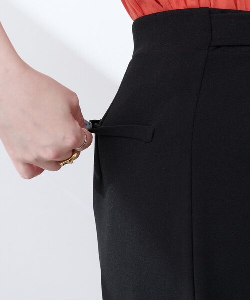 natural couture（ナチュラルクチュール）の「ビットベルトストレッチパンツ（その他パンツ・レディース・ネイビー/グレイッシュベージュ/ブラック・FREE）」の16枚目の写真