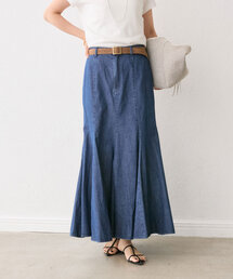 RIVE DROITE | 【MONN.:.(モン)】ライトデニムマキシスカート(スカート)