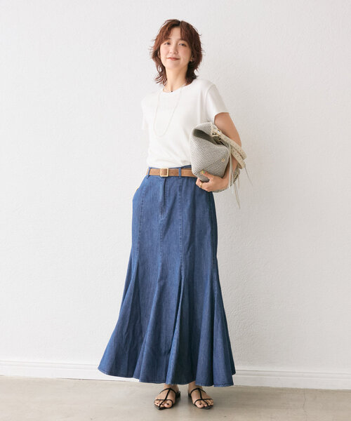 リヴドロワ モンカーゴマキシスカート美品38サイズ リヴドロワ モンカーゴマキシスカート美品38サイズ RIVE DROITE