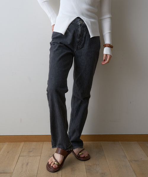 Rouge vif(ルージュヴィフ)の「【REMME/レメ】サムリングフラットサンダル(パンプス・レディース・ブラック/ブラウン・37/38/36)」の19枚目の写真