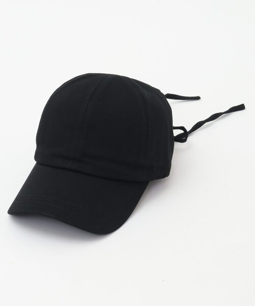 MELROSE claire（メルローズ クレール）の「【シーズン問わず被れるバックリボンキャップ】（キャップ・レディース・アイボリー/ブラック/ベージュ・FREE）」の2枚目の写真