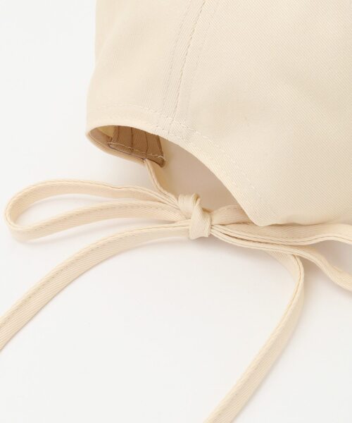 MELROSE claire（メルローズ クレール）の「【シーズン問わず被れるバックリボンキャップ】（キャップ・レディース・アイボリー/ブラック/ベージュ・FREE）」の6枚目の写真