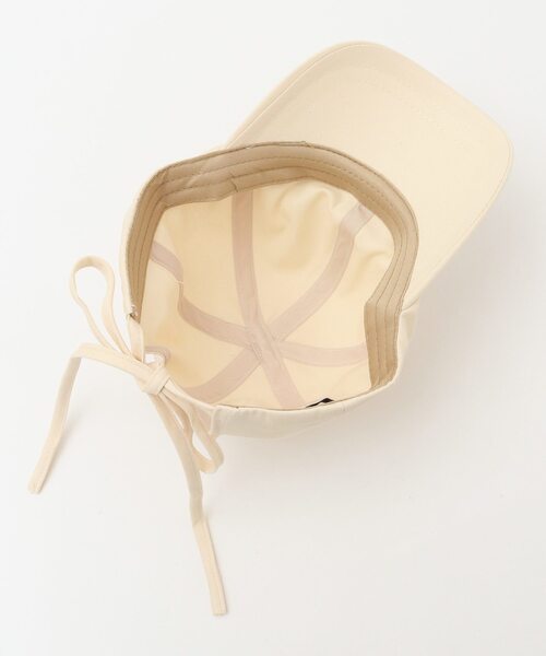 MELROSE claire（メルローズ クレール）の「【シーズン問わず被れるバックリボンキャップ】（キャップ・レディース・アイボリー/ブラック/ベージュ・FREE）」の9枚目の写真