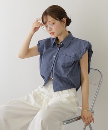 パワーショルダー」に該当するシャツ/ブラウスファッション通販 - ZOZOTOWN