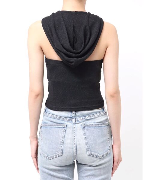 GYDA（ジェイダ）の「ELMIRAGEベアフーディートップス（Tシャツ/カットソー・レディース・オフホワイト/ブラック・FREE）」の10枚目の写真