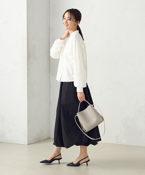 MONO　COMME CA（モノコムサ）の「2WAY ワンショルダー（ショルダーバッグ・レディース・ブラック/グレー/ベージュ・FREE）」の21枚目の写真