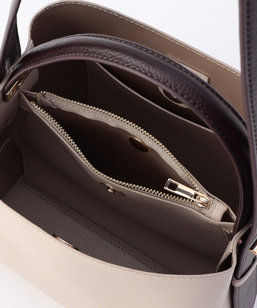 MONO　COMME CA（モノコムサ）の「2WAY ワンショルダー（ショルダーバッグ・レディース・ブラック/グレー/ベージュ・FREE）」の7枚目の写真