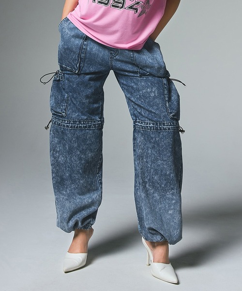 TRACK DENIM PANTS（デニムパンツ）｜X-girl（エックスガール）の