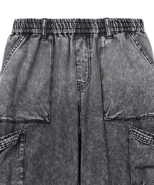 Xgirl デニム X-girl（エックスガール）の「SIDE ZIP DENIM PANTS（デニム