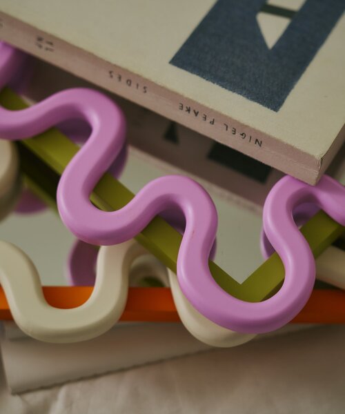 SAHIR（サヒール）の「【SAHIR サヒール】uneune mirror　うねうねミラー（ミラー・レディース・オレンジ/グリーン・0）」の6枚目の写真