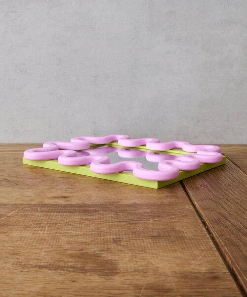 SAHIR（サヒール）の「【SAHIR サヒール】uneune mirror　うねうねミラー（ミラー・レディース・オレンジ/グリーン・0）」の10枚目の写真