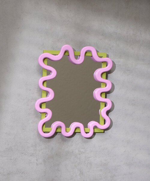 SAHIR（サヒール）の「【SAHIR サヒール】uneune mirror　うねうねミラー（ミラー・レディース・オレンジ/グリーン・0）」の13枚目の写真