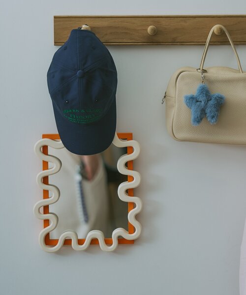 SAHIR（サヒール）の「【SAHIR サヒール】uneune mirror　うねうねミラー（ミラー・レディース・オレンジ/グリーン・0）」の17枚目の写真