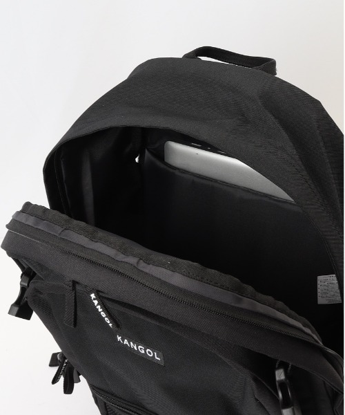 KANGOL(カンゴール)の「KANGOL カンゴール リュック 抗菌防臭 250-1293(バックパック/リュック・レディース・レッド/ブラック・FREE)」の5枚目の写真