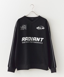 SUGGESTION（サジェッション）の「SUGGESTION/サジェッション サッカー デザイン トレーナー（スウェット・メンズ）」